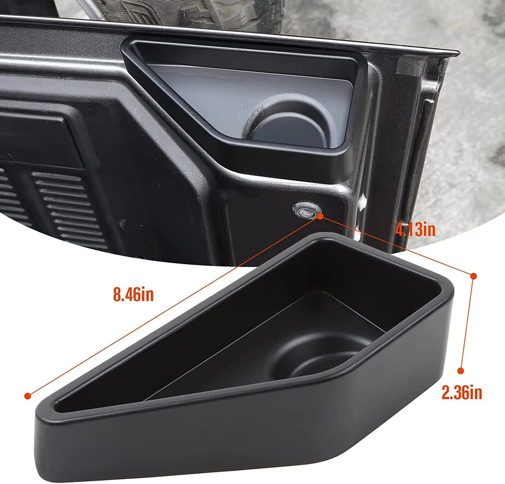 For 2018+ Jeep Wrangler JL & Unlimited Tailgate Tray Pocket Storage Tray Organizer