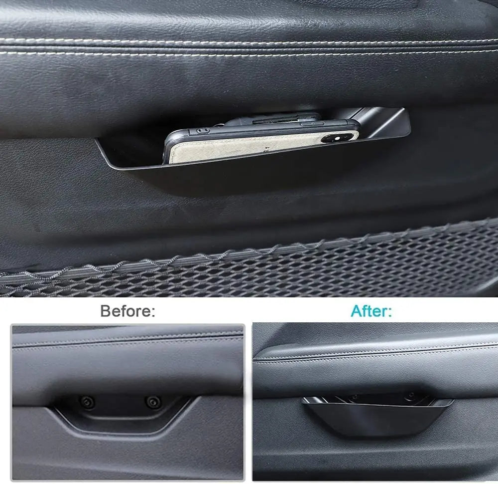 For 2018+ Jeep Wrangler JL &Gladiator JT Door Handle Storage Organizer Trays Grab Handle Pocket