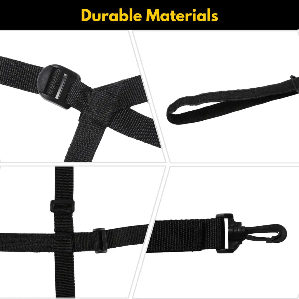 For 2018+ Jeep Wrangler JLU 4 Door Mesh Roof Top Net Restraint Protective Cargo Net Trunk Net 4 pcs