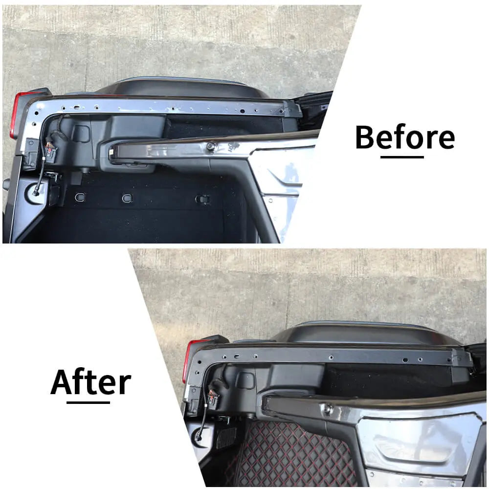 For 2018+ Jeep Wrangler JLU 4Door Roof-Off Hardtop Mounting Rail Protector Pads