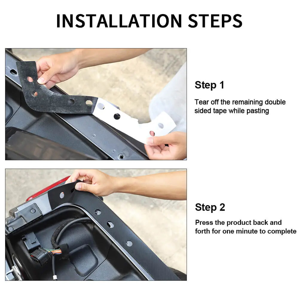 For 2018+ Jeep Wrangler JLU 4Door Roof-Off Hardtop Mounting Rail Protector Pads