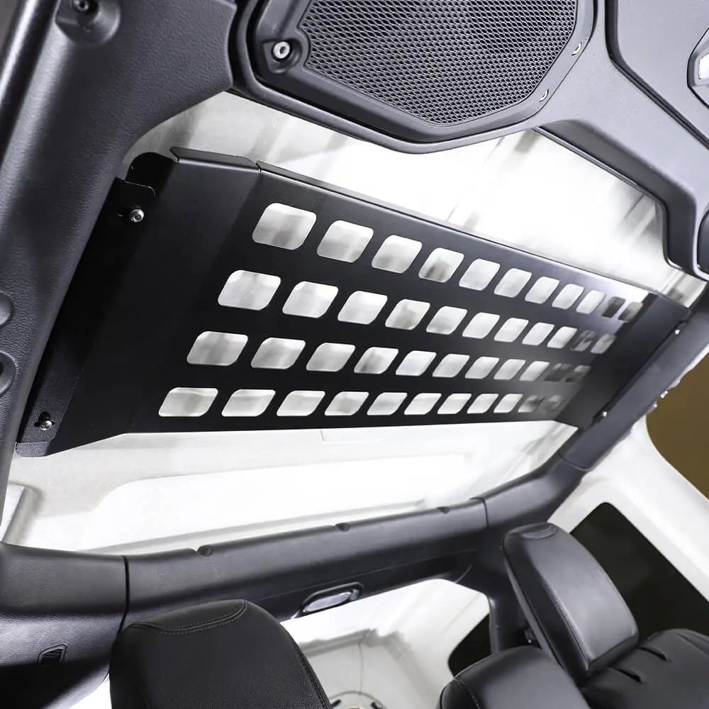 For 2018+ Jeep Wrangler JLU & Gladiator JT 4Door Metal Rear Roof Extension Bracket Rack Luggage Shelf