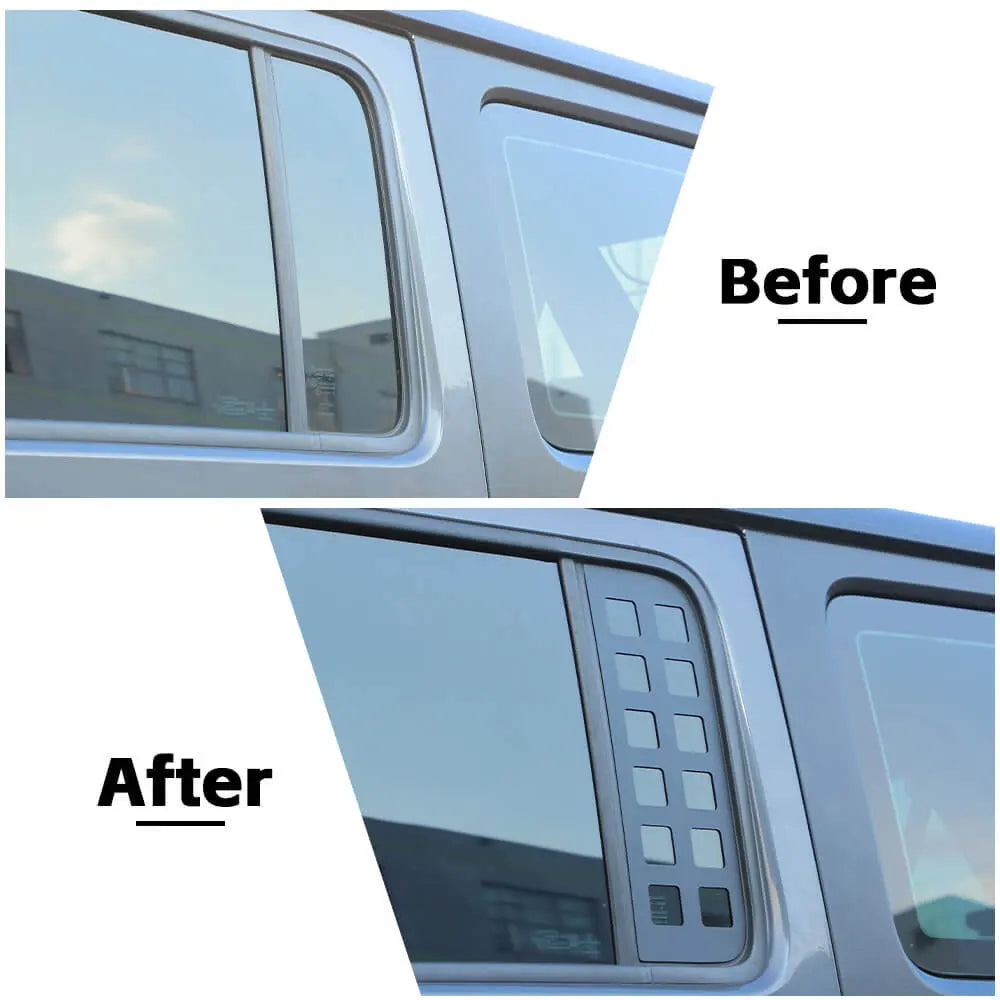 For 2018+ Jeep Wrangler JLU & Gladiator JT Rear Window Glass Cover Trim 4Door