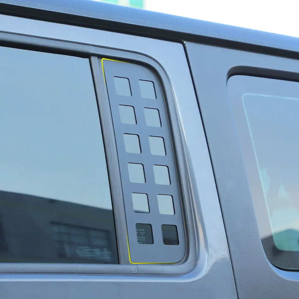 For 2018+ Jeep Wrangler JLU & Gladiator JT Rear Window Glass Cover Trim 4Door
