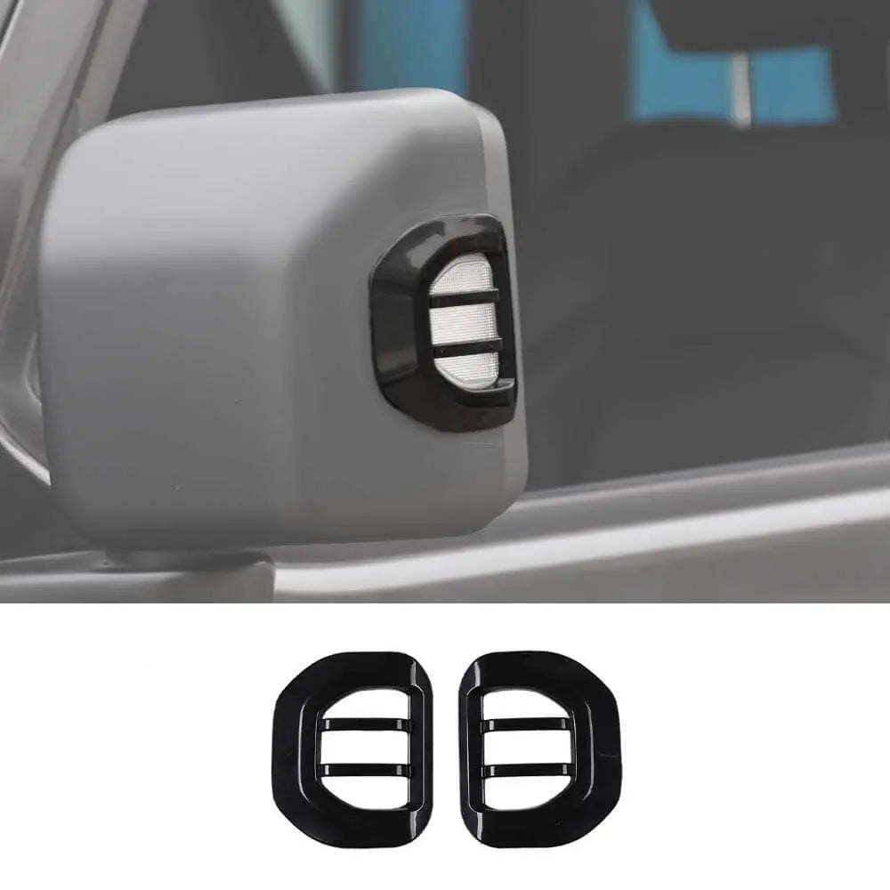 For 2018+ Jeep wrangler JL JLU Rear Mirror Turn Signal Decoration Cover Trim