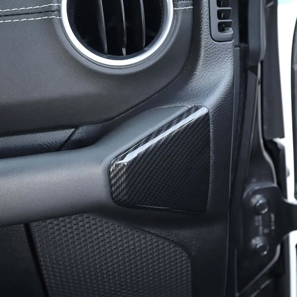 For 2018–2023 Jeep Wrangler JL & Gladiator JT Air Conditioning Switch Panel Cover Trim – Interior Accent