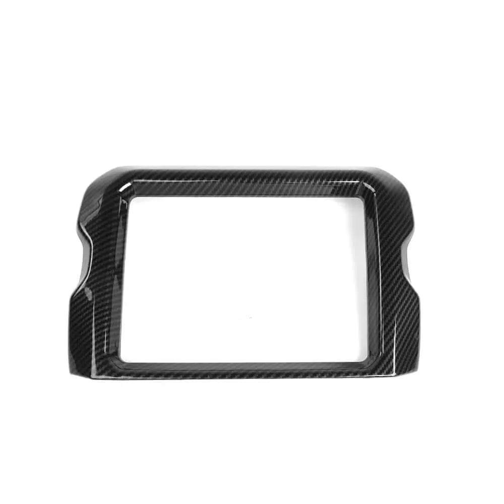 For 2018–2023 Jeep Wrangler JL, JLU & Gladiator JT Rubicon Dashboard Navigation Screen Bezel Trim Cover (Fits 8.4" Display Only)