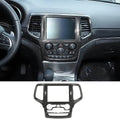 For 2019-2021 Jeep Grand Cherokee WK2 Interior Central Navigation Panel, Center Control GPS Cover Trim
