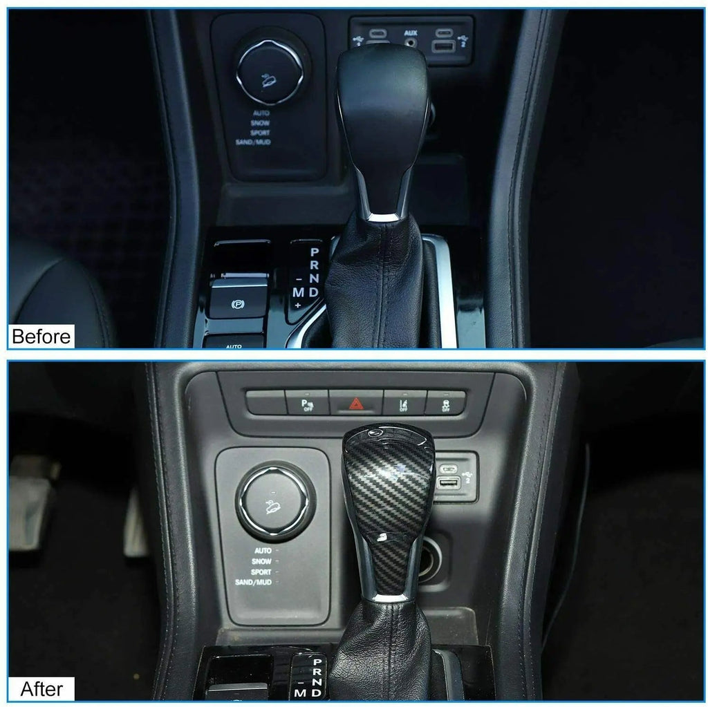 For 2019+ Jeep Cherokee Car Gear Shift Knob Trim Cover
