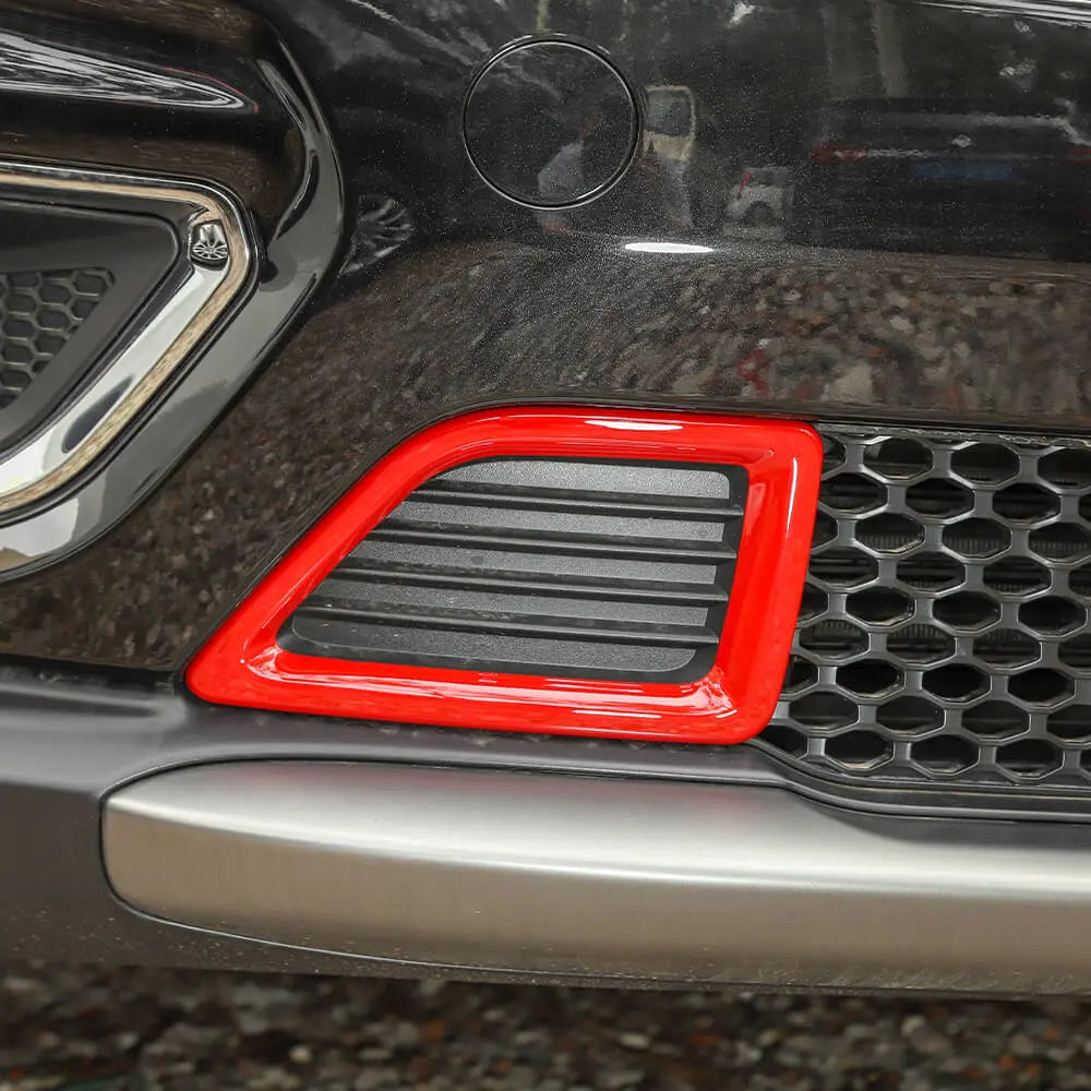 For 2019+ Jeep Cherokee Front Bumper Air Inlet Vent Cover Trim