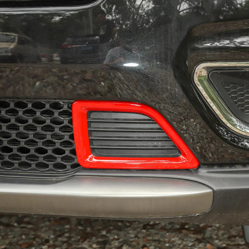 For 2019+ Jeep Cherokee Front Bumper Air Inlet Vent Cover Trim