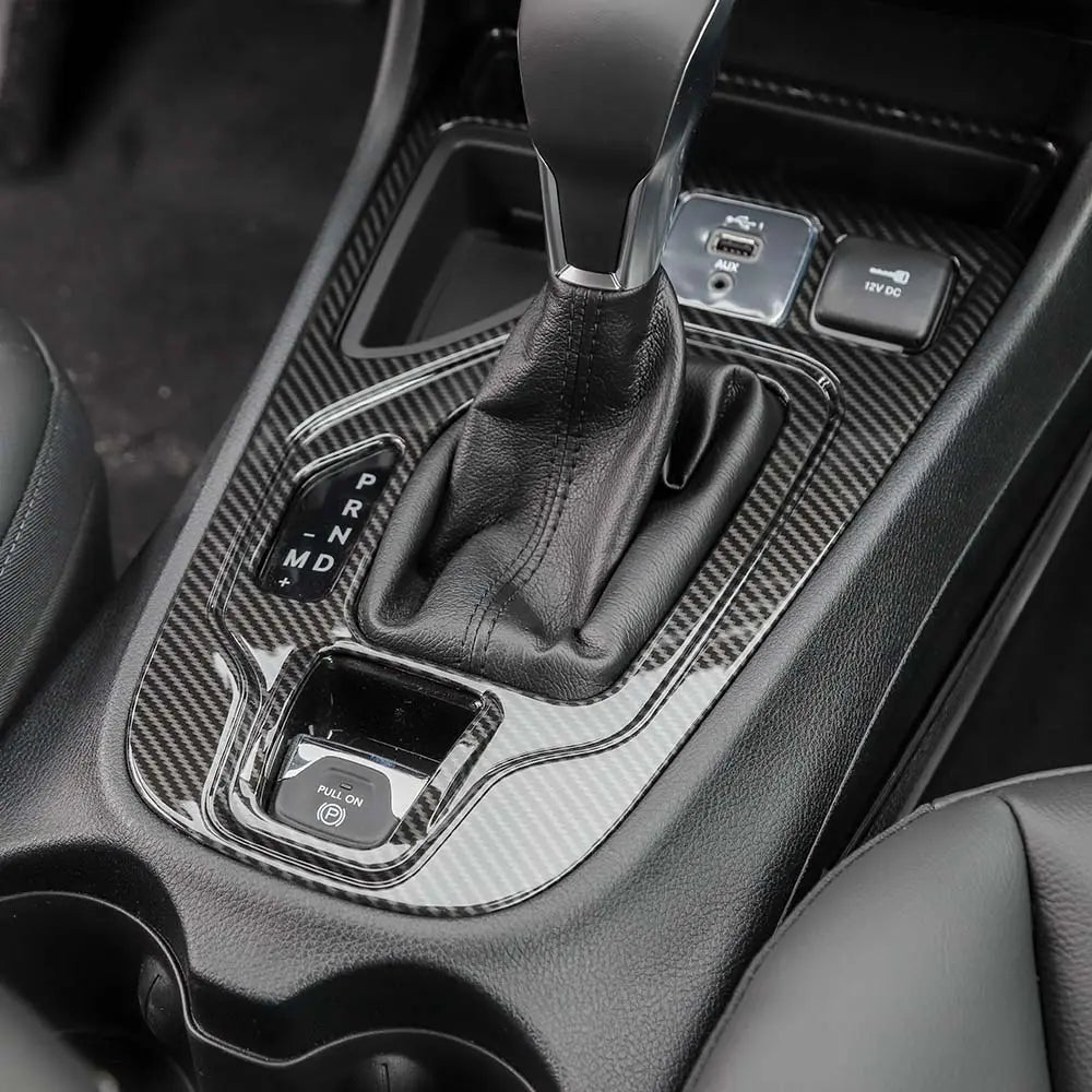 For 2019+ Jeep Cherokee Gear Shift Panel Frame Cover Trim