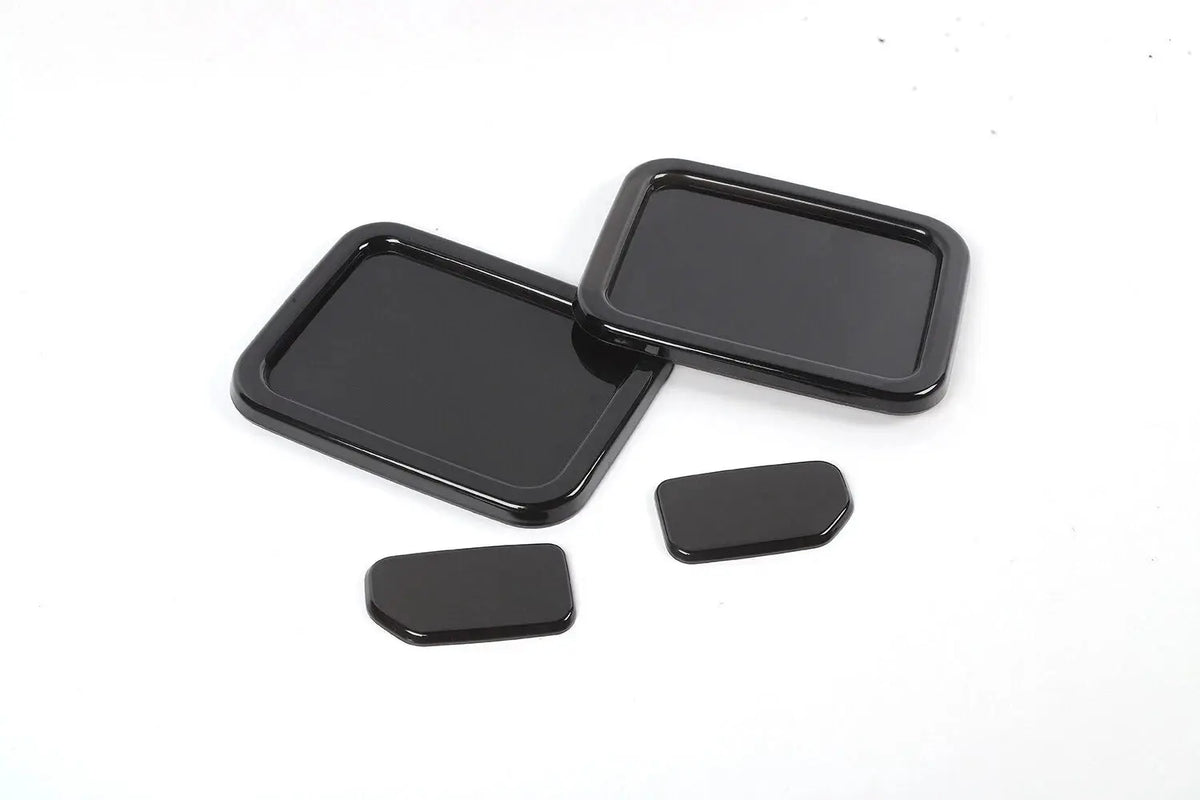 For 2019+ Jeep Gladiator JT Exterior Rear Taillight Halogen Lamp Guard Trim Cover (4 pcs)
