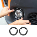 For 2019+ Jeep Renegade ABS Front Fog Light Lamp Ring Bezels Trim