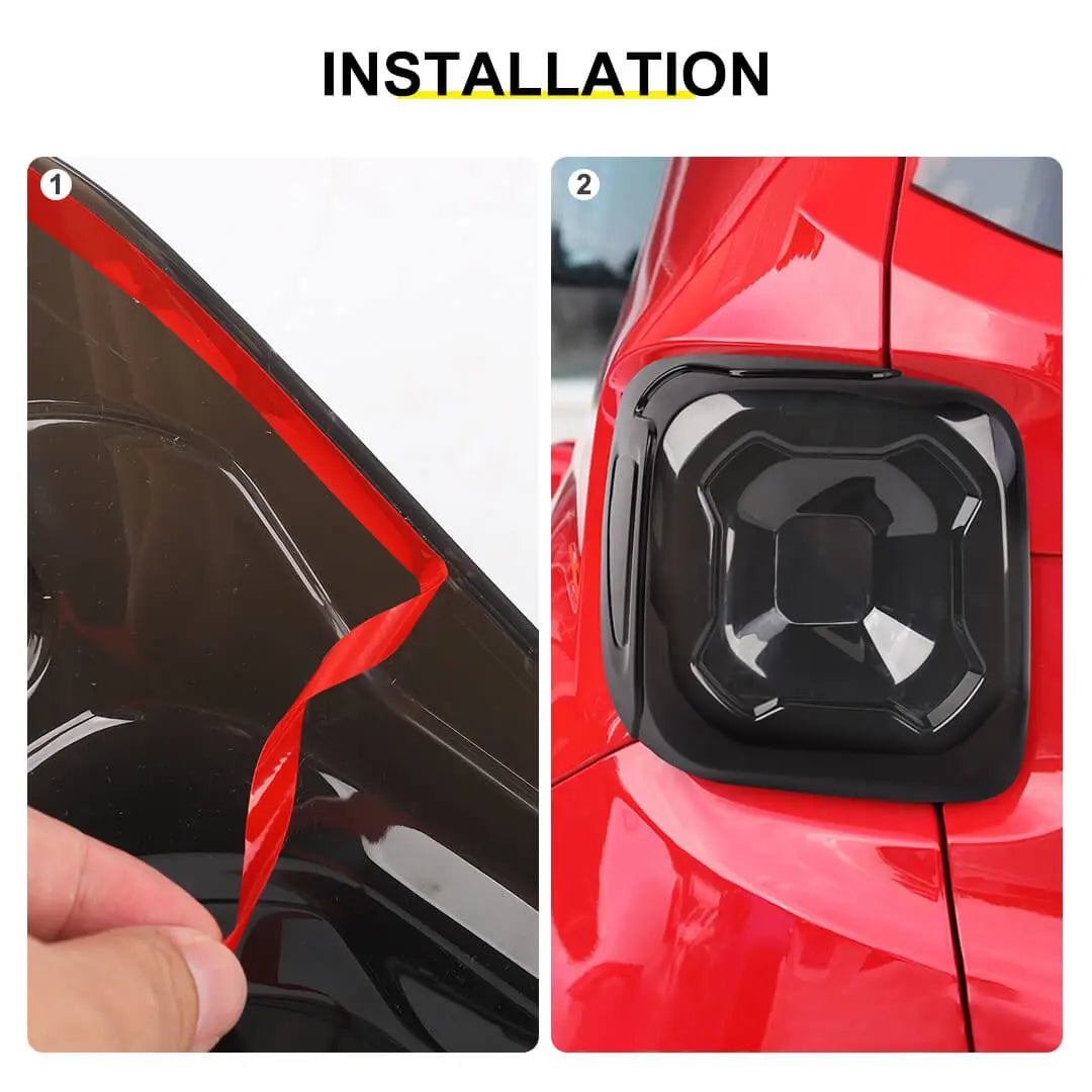 For 2019+ Jeep Renegade Exterior Rear Light Tail Lamp Cover Trim Decor (2 pcs)