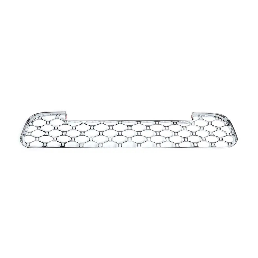 For 2019+ Jeep Renegade Front Bumper Grille Mesh Insect Net Decor Cover Trim Chrome