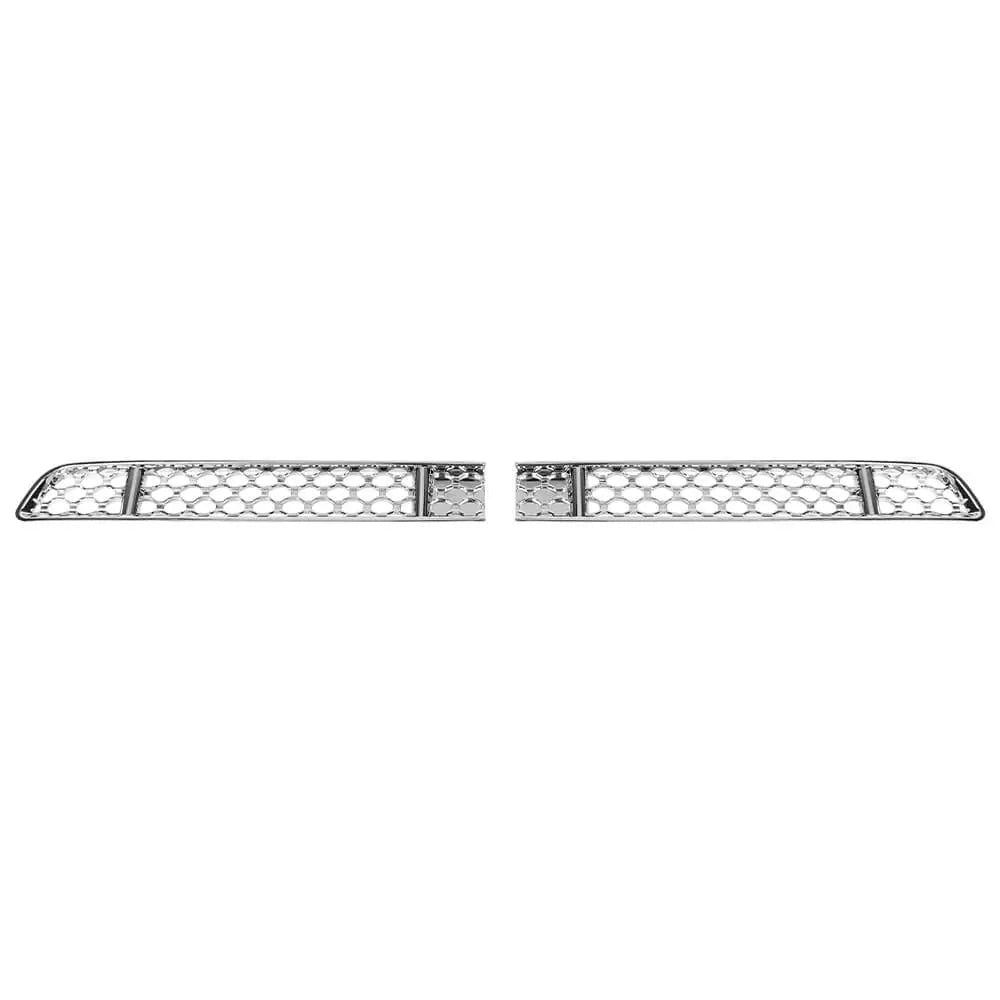 For 2019+ Jeep Renegade Front Face Grille Insect Mesh Net Decor Cover Chrome