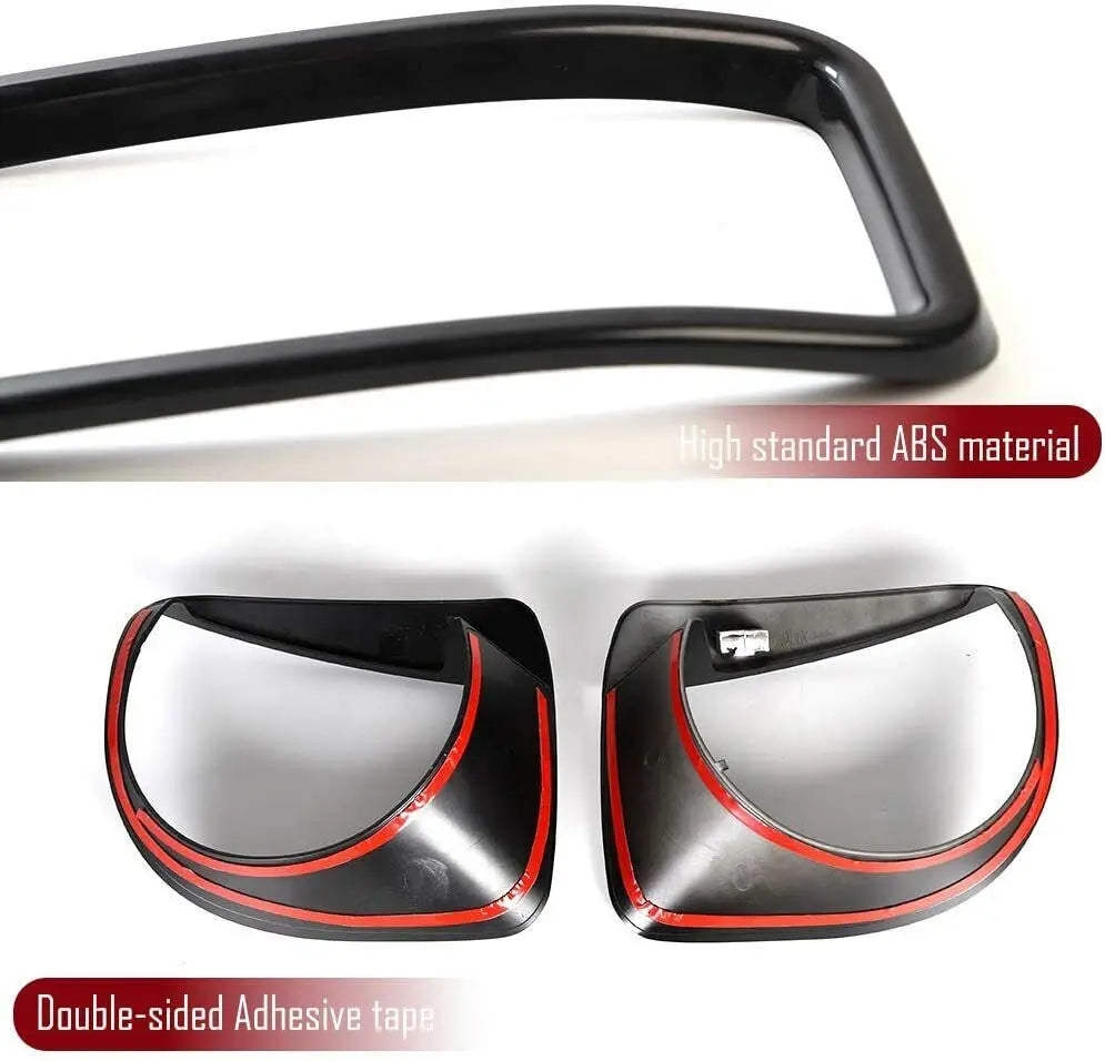 For 2019+ Jeep Renegade Front Grill Inserts & Headlight Bezels Angry Eyes Trim