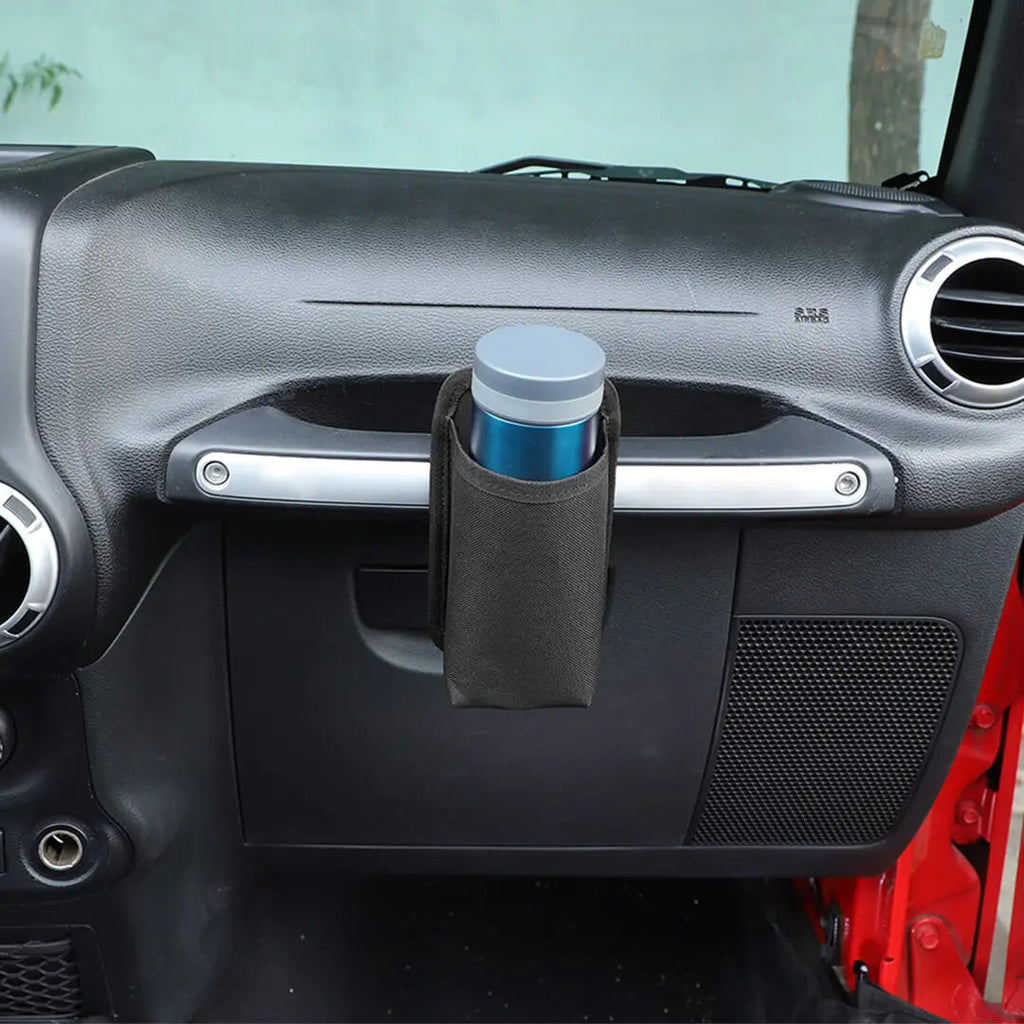 For 2019+ Jeep Wrangler JL/Gladiator JT/Renegade Passenger Grab Handle Storage Bag Pouch Organizer Bag