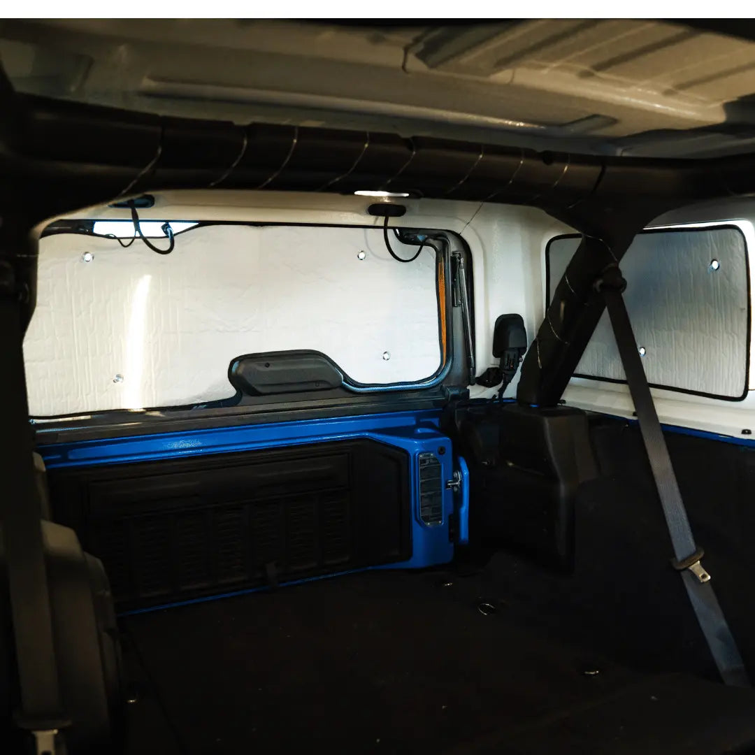 For 2018+ Jeep Wrangler JL JLU 4-Door Windshield Sunshade Side Full Window Sunscreen Heat Insulation Sun Visor 8PCs