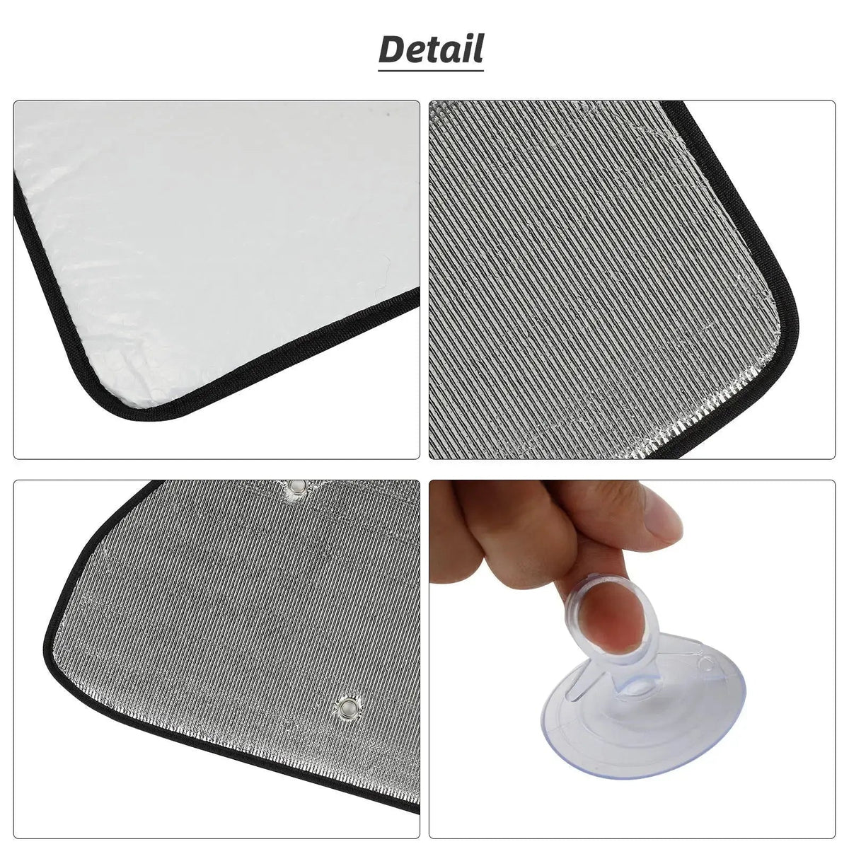 For 2018+ Jeep Wrangler JL JLU 4-Door Windshield Sunshade Side Full Window Sunscreen Heat Insulation Sun Visor 8PCs
