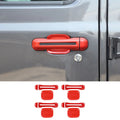 For 2020+ Jeep Gladiator JT Door Handle Shell Cover Door Bowl Trim Kit
