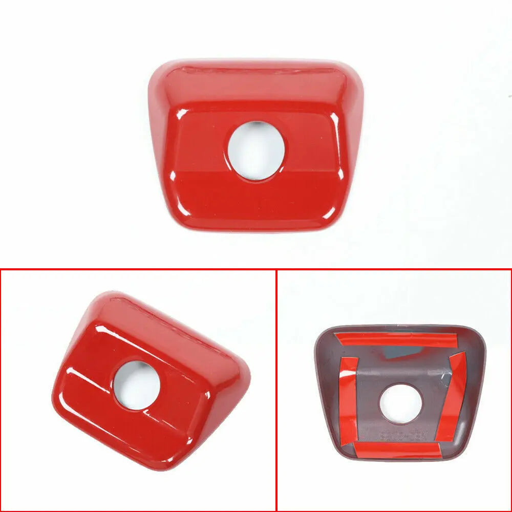 For 2020+ Jeep Gladiator JT Rear Tailgate Camera Head Cover Trim Frame
