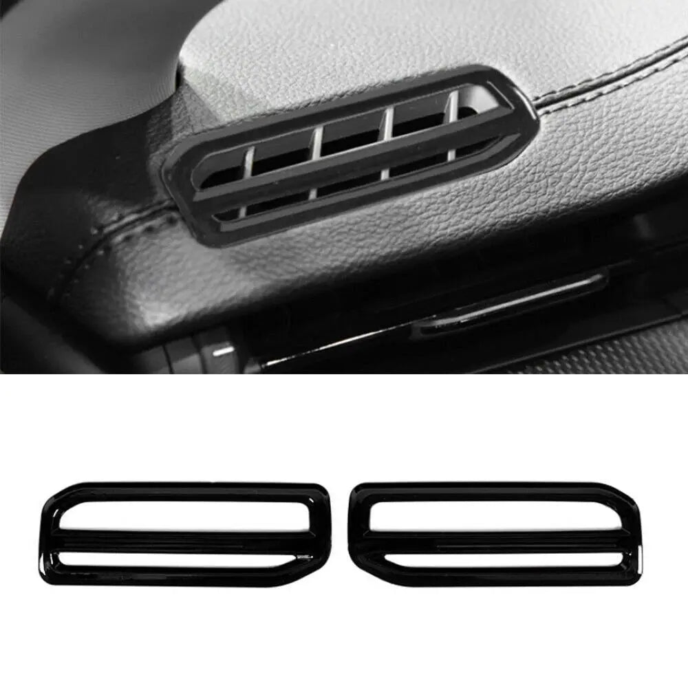 For 2022+ Jeep Compass Center Console Both Side Small Air Vent Trim Cover (2 pcs)