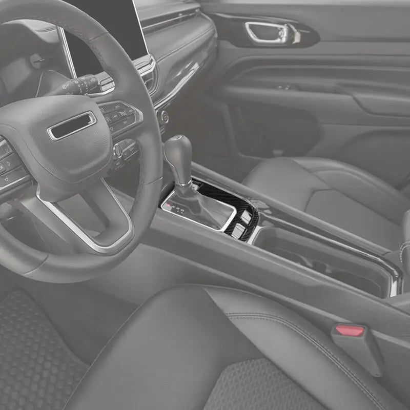 For 2022+ Jeep Compass Center Console Gear Shift Panel Cover Trim