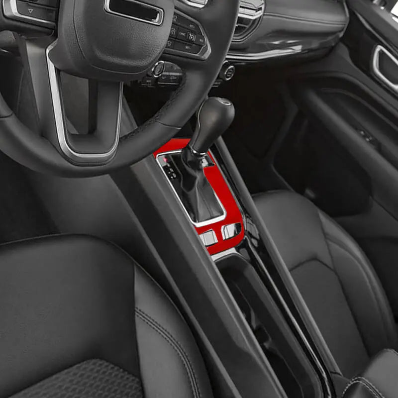 For 2022+ Jeep Compass Center Console Gear Shift Panel Cover Trim