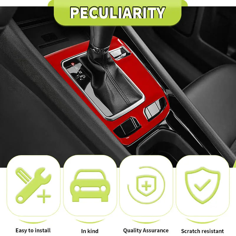 For 2022+ Jeep Compass Center Console Gear Shift Panel Cover Trim