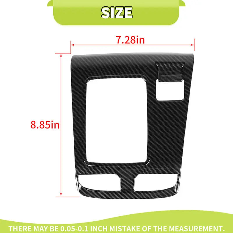 For 2022+ Jeep Compass Center Console Gear Shift Panel Cover Trim