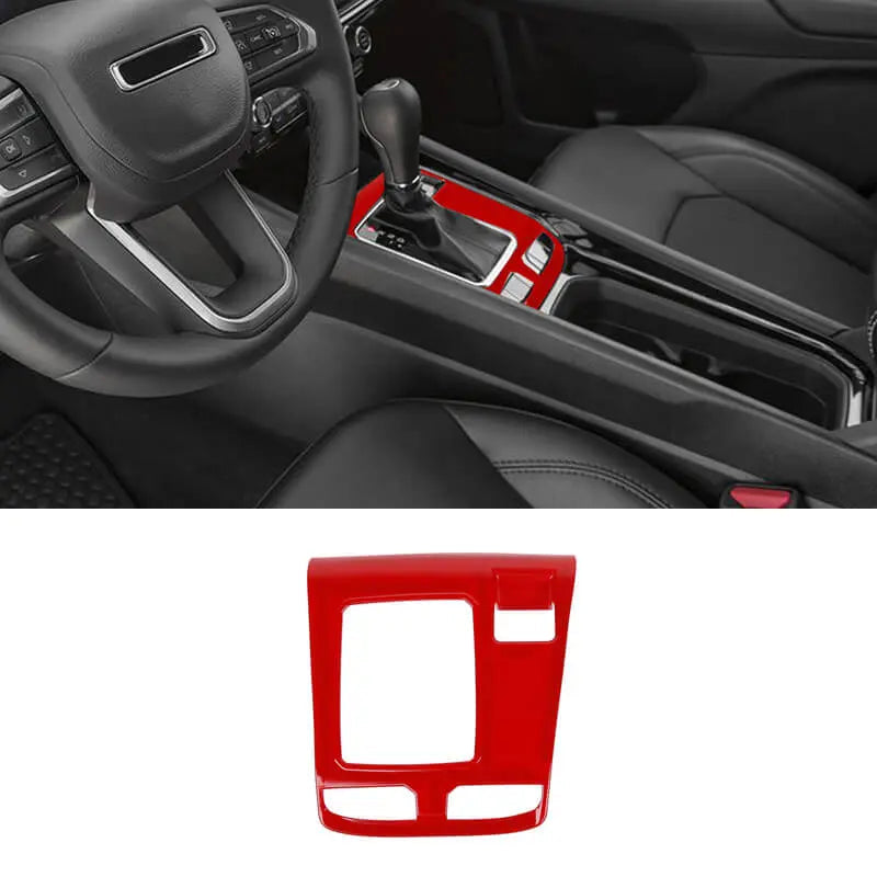 For 2022+ Jeep Compass Center Console Gear Shift Panel Cover Trim