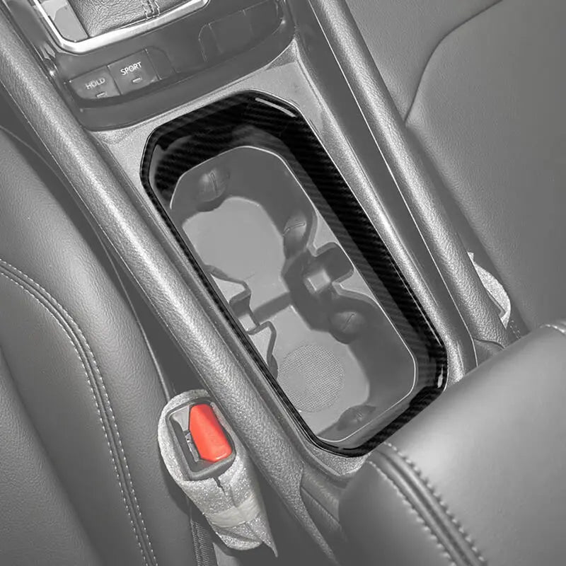 For 2022+ Jeep Compass Central Water Cup Holder Ring Cover Trim