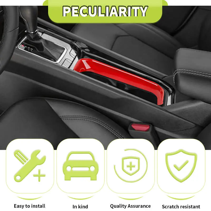 For 2022+ Jeep Compass Central Water Cup Holder Ring Cover Trim