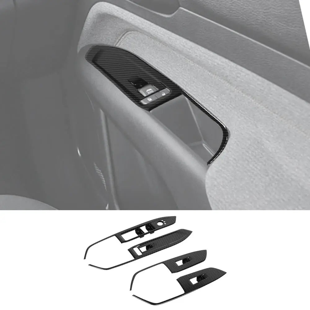 For 2022+ Jeep Compass Inner Door Window Lift Switch Panel Trim Cover Bezel