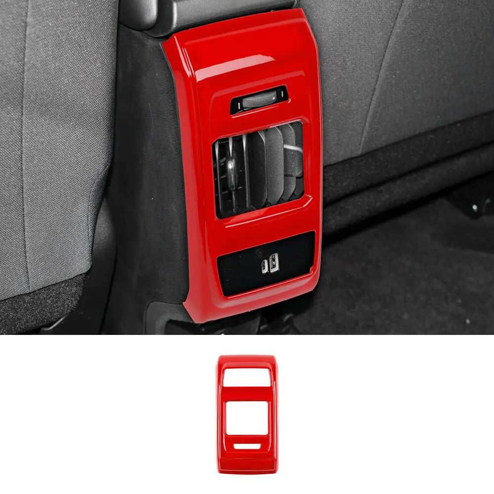 For 2022+ Jeep Compass Rear Air Vent Outlet Panel Cover Trim