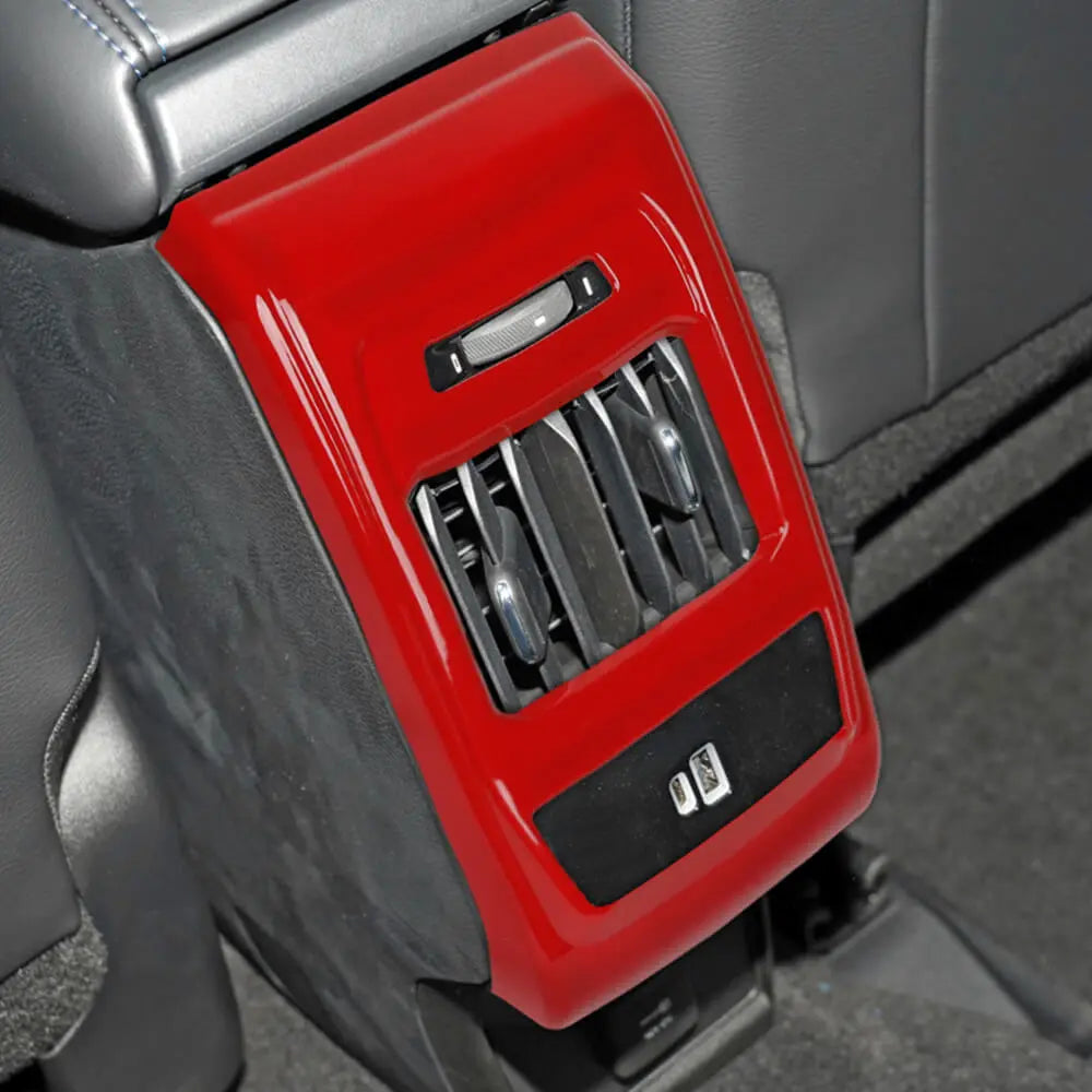 For 2022+ Jeep Compass Rear Air Vent Outlet Panel Cover Trim