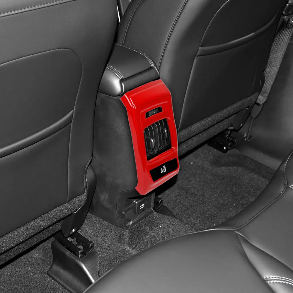 For 2022+ Jeep Compass Rear Air Vent Outlet Panel Cover Trim