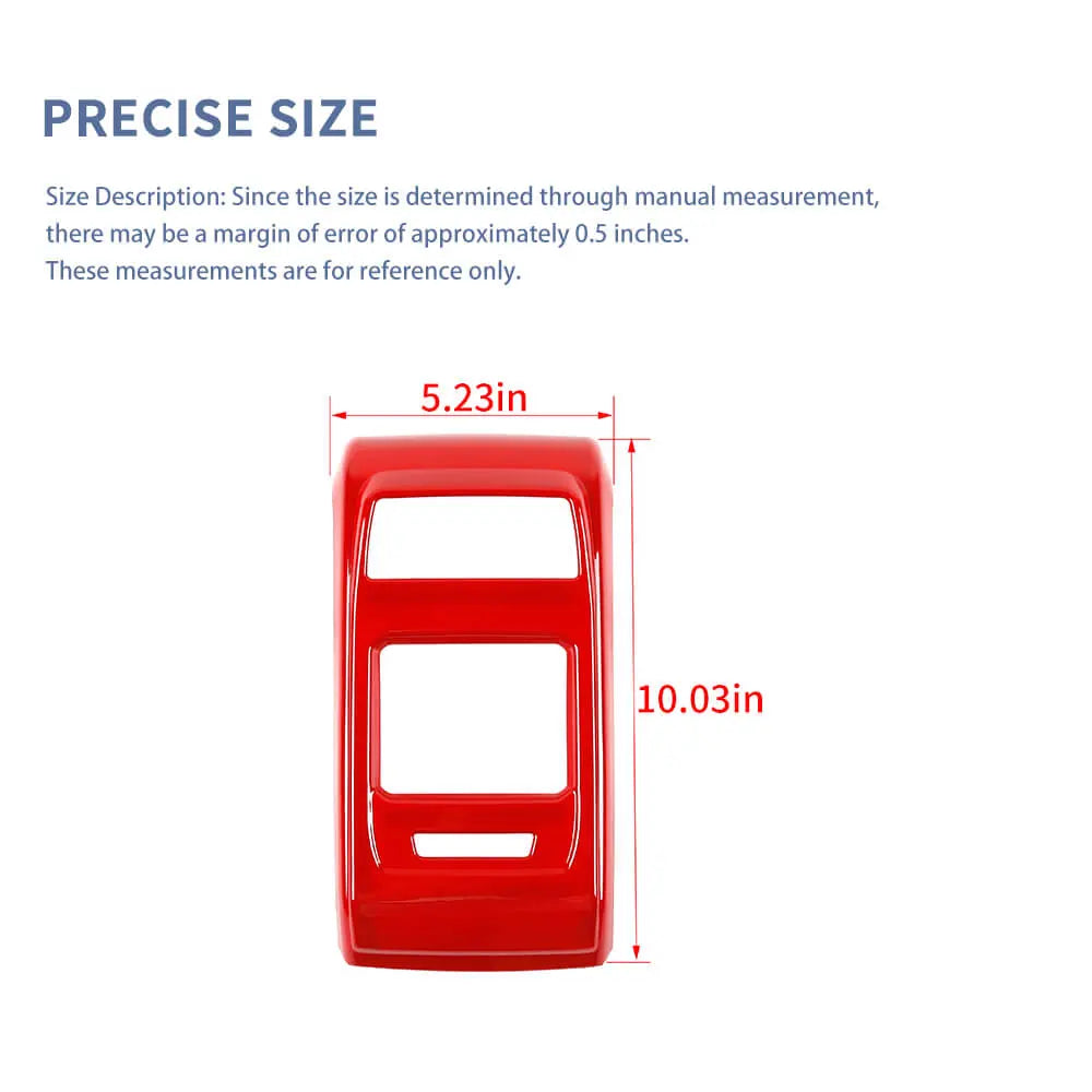For 2022+ Jeep Compass Rear Air Vent Outlet Panel Cover Trim