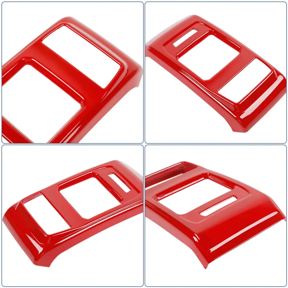 For 2022+ Jeep Compass Rear Air Vent Outlet Panel Cover Trim
