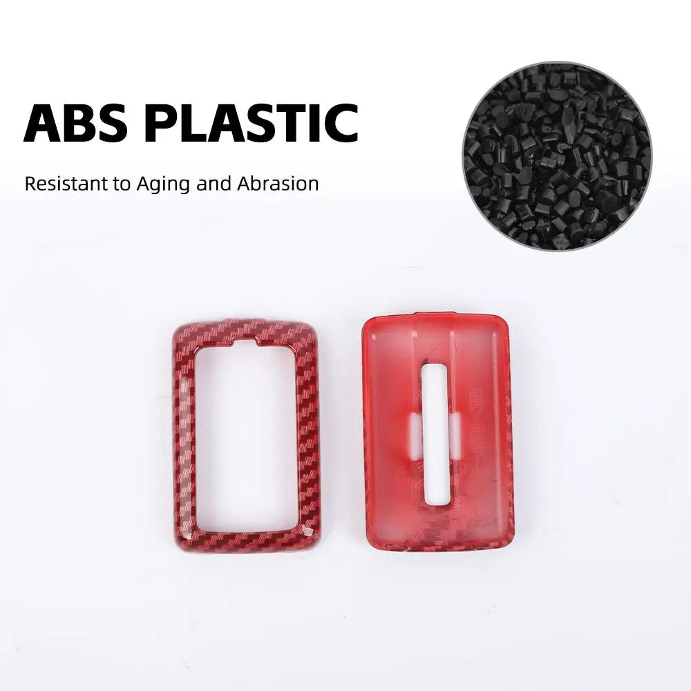 For 2021+ Jeep Grand Cherokee L Key Fob Cover Protector Case Shell Skin Trim