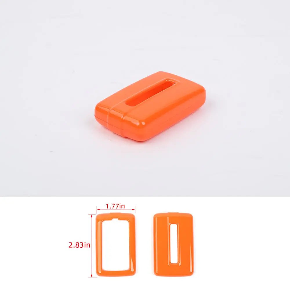 For 2021+ Jeep Grand Cherokee L Key Fob Cover Protector Case Shell Skin Trim