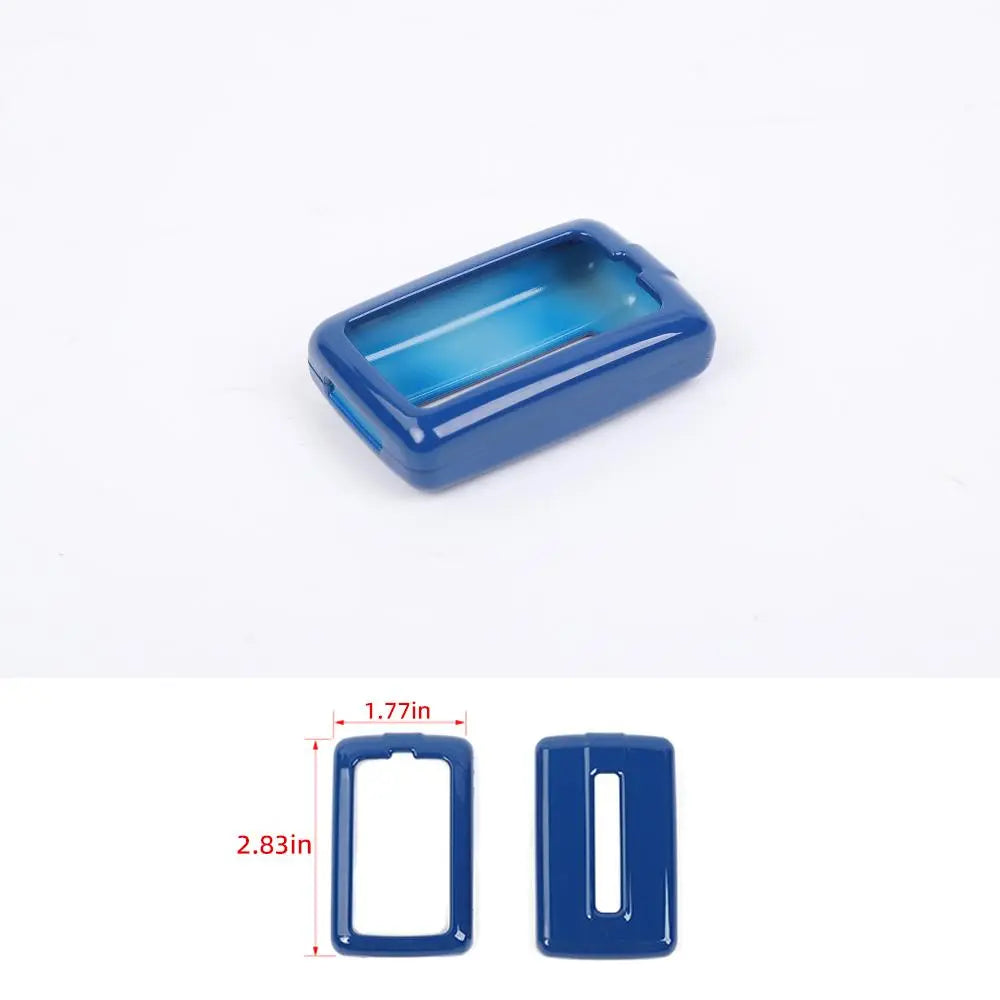 For 2021+ Jeep Grand Cherokee L Key Fob Cover Protector Case Shell Skin Trim
