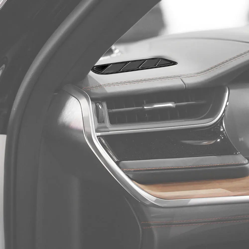 For 2021+ Jeep Grand Cherokee L Center Console Dash Air Vent Cover Trim