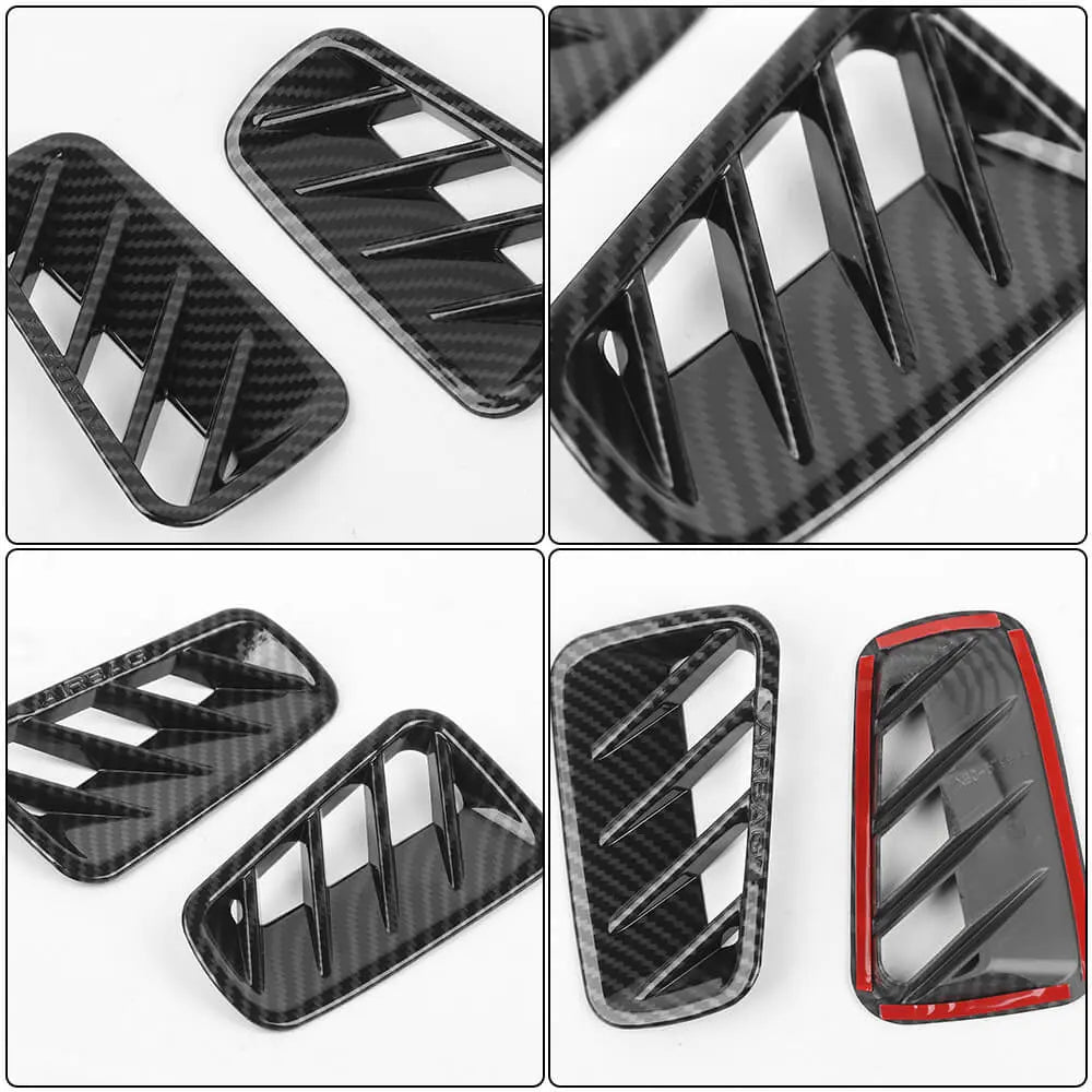 For 2021+ Jeep Grand Cherokee L Center Console Dash Air Vent Cover Trim