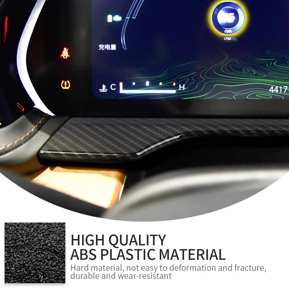 For 2021+ Jeep Grand Cherokee L Dashboard Decor Cover Trim Frame