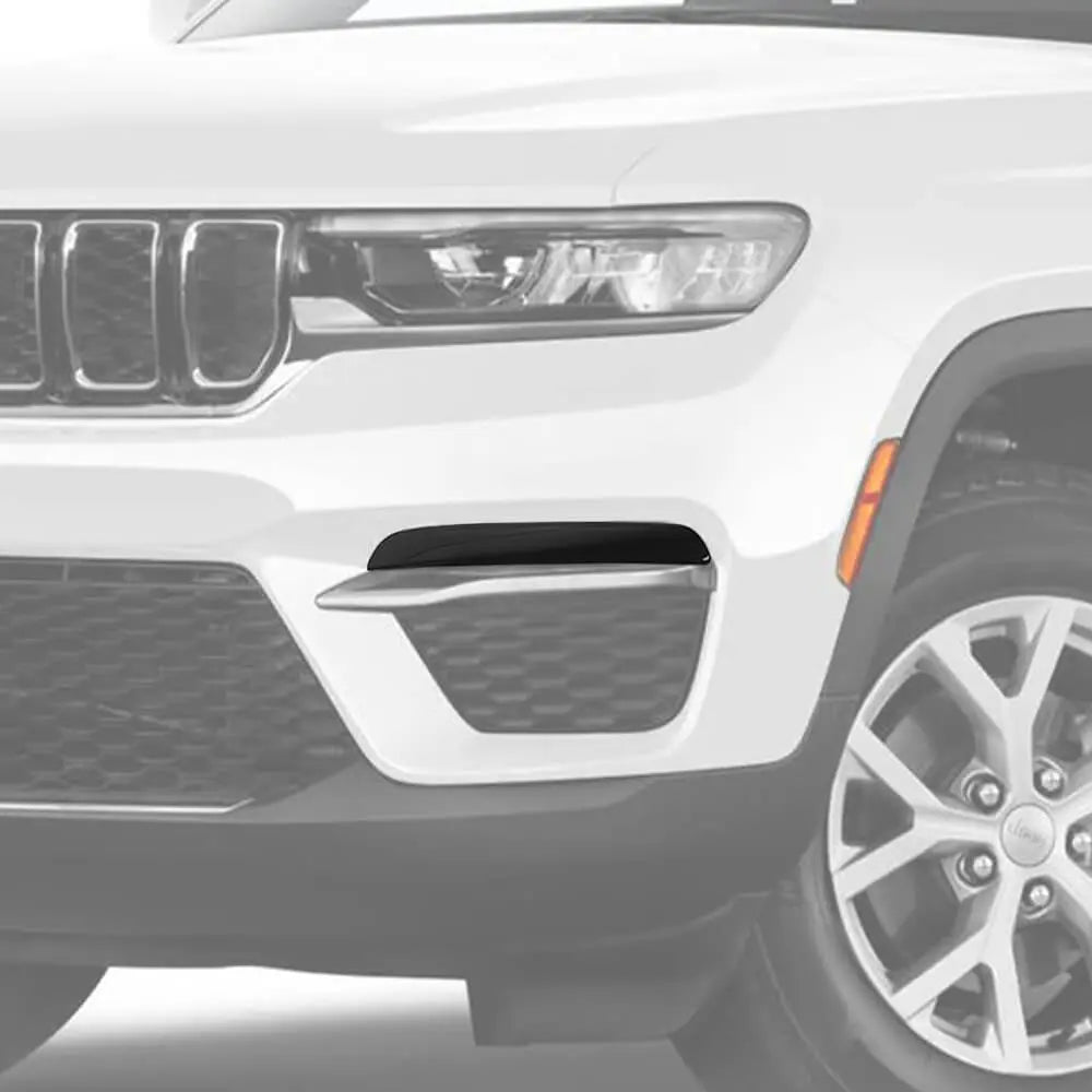 For 2021+ Jeep Grand Cherokee L Front Fog Light Lamp Guard Cover Trim