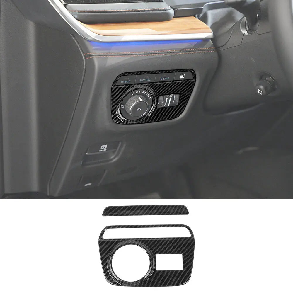 For 2021+ Jeep Grand Cherokee L Inner Headlight Switch Panel Cover Trim