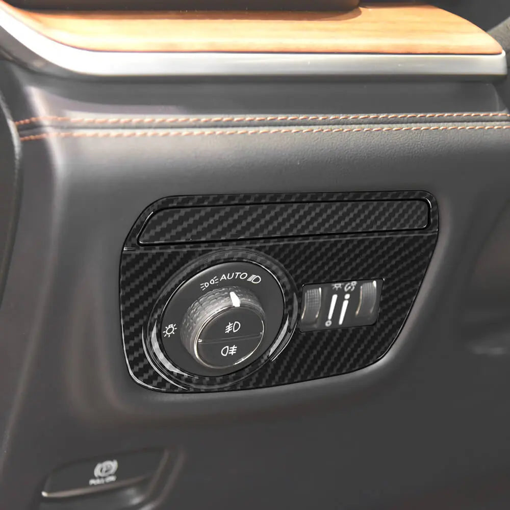 For 2021+ Jeep Grand Cherokee L Inner Headlight Switch Panel Cover Trim